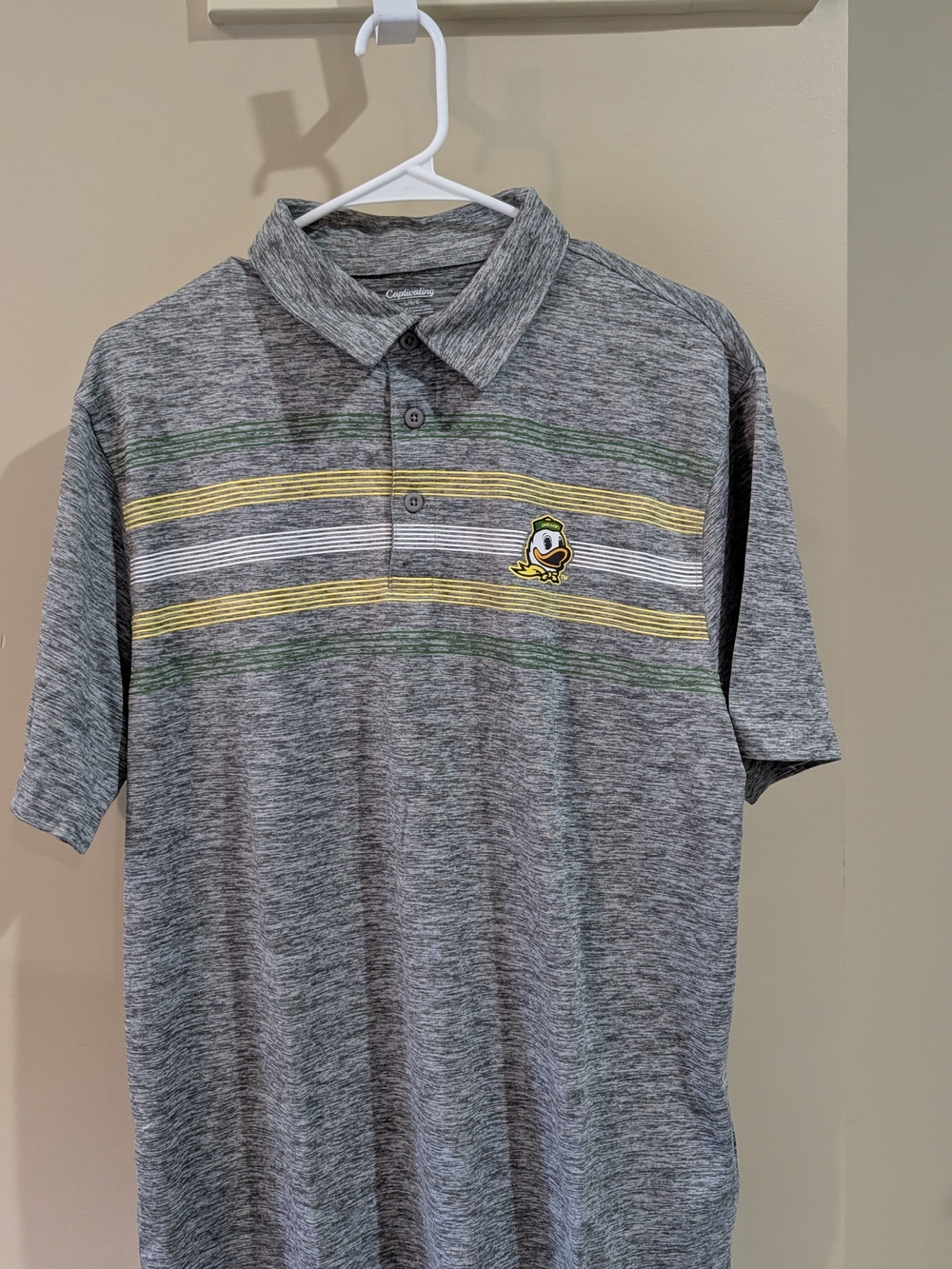 Oregon Ducks Football - Polo Shirt - Large - New Without Tags